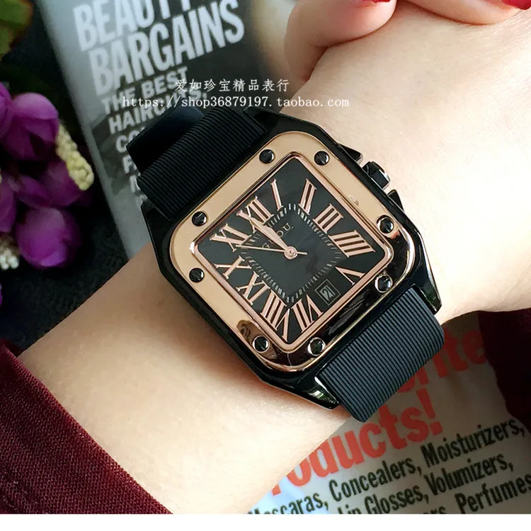 2021 Brand Fashion Woman Calendar Watch Silicone Band Case - AliExpress