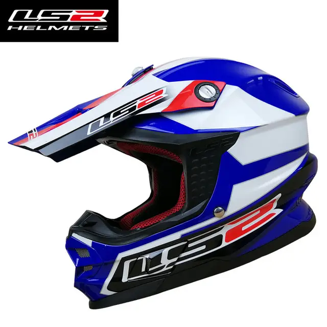 LS2 MX456 off road motorcycle helmet ATV dirt bike racing helmets fiber