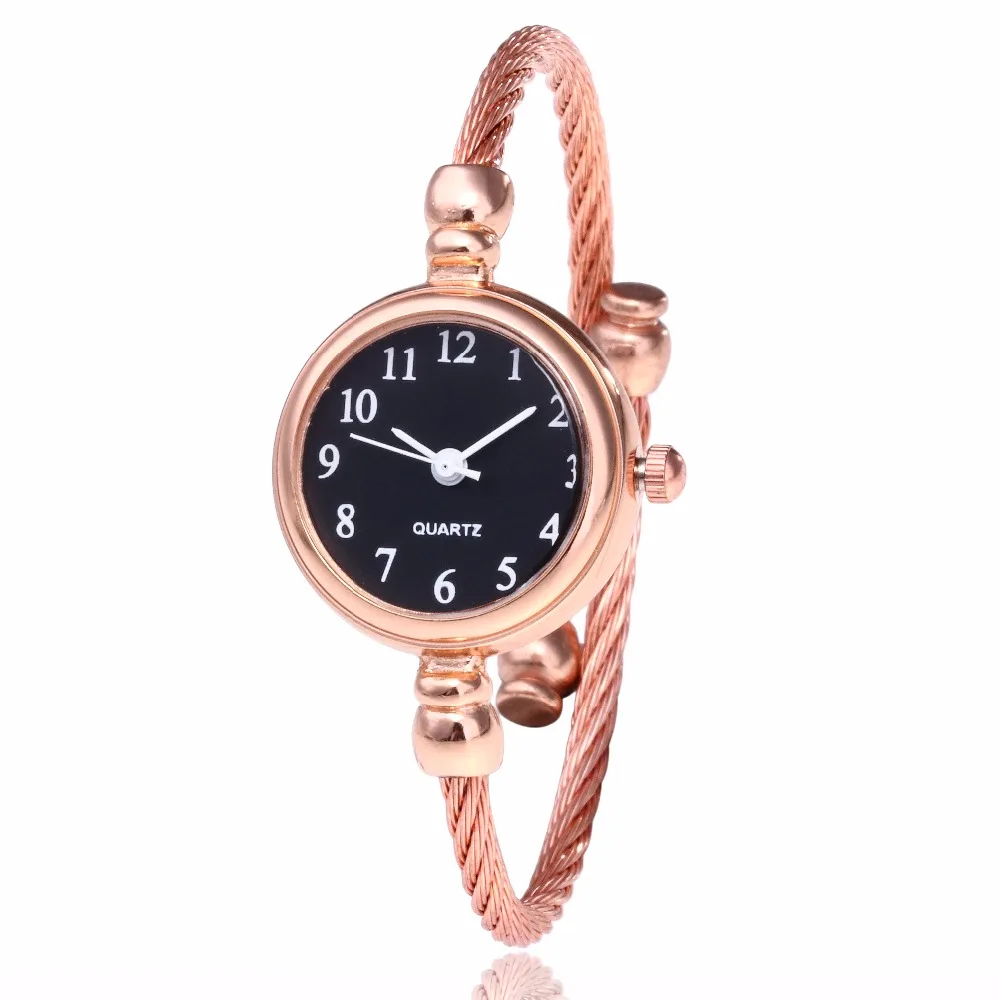 

Elegant women bracelet watches fashion luxury stainless steel ladies wrist watches brand gold female quartz clock montre femme