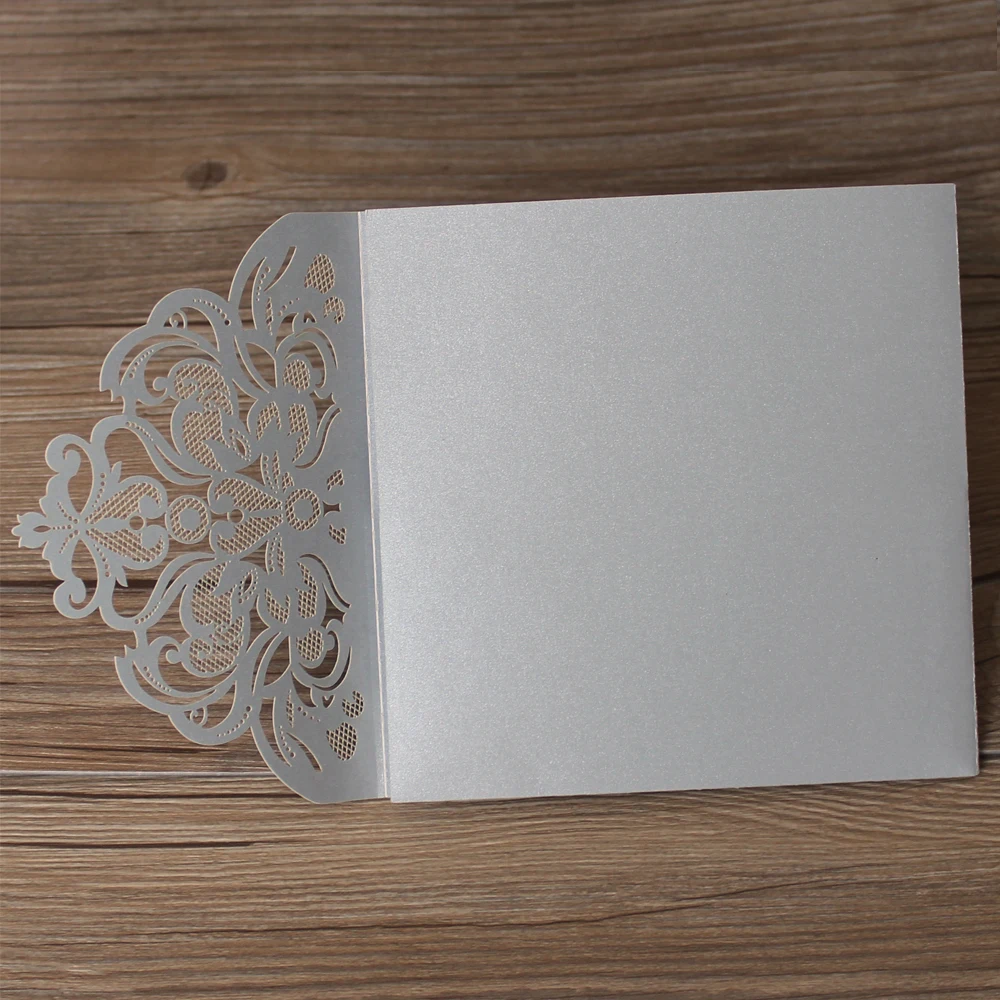 Laser Cut Wedding Invitations