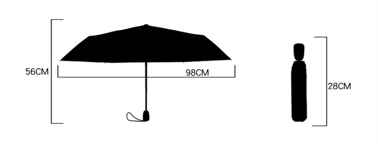 Keconutbe, автоматический детский зонтик, ветрозащитный, водонепроницаемый, три складных алюминиевых зонта, женский зонтик, детский зонтик