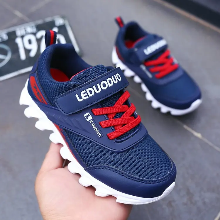 

QIUTEXIONG 2018 New Kids Sneakers Sport Shoes For Children Running Trainers Boys Sneakers Girls Casual Shoes Anti-Slippery