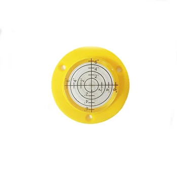 

50mm high Accuracy Bullseye Level Bubble Spirit Level rv bubble level with mounting hole , 4 pics