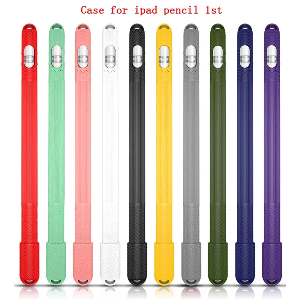 

OPEN-SMART Anti-Lost Cover Cap Holder Sleeve Skin Silicone Protective Case for Apple iPad Pro 9.7" 10.5" 12.9" Pencil