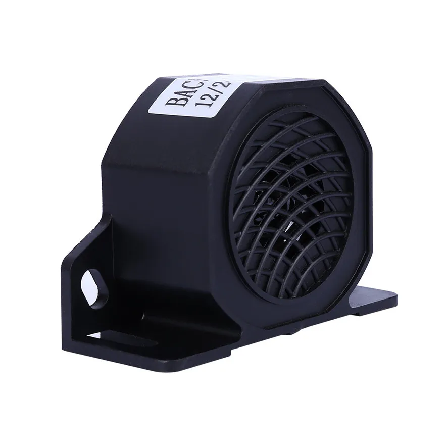 DC12-80V 102dB автомобильный Реверсивный рожок колонки резервная сигнализация для автомобиля мотоцикла прочный и высокое качество l0412 - Цвет: BK