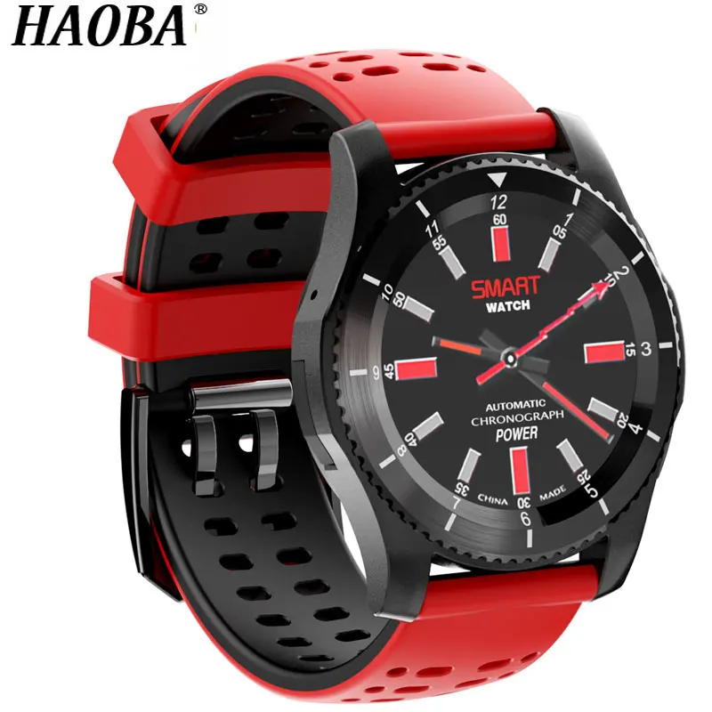 

HAOBA Smart Watch Bluetooth Phone Heart Rate Blood Pressure Monitor SIM Card Pedometer Smartwatch For IOS Android Xiaomi Phone