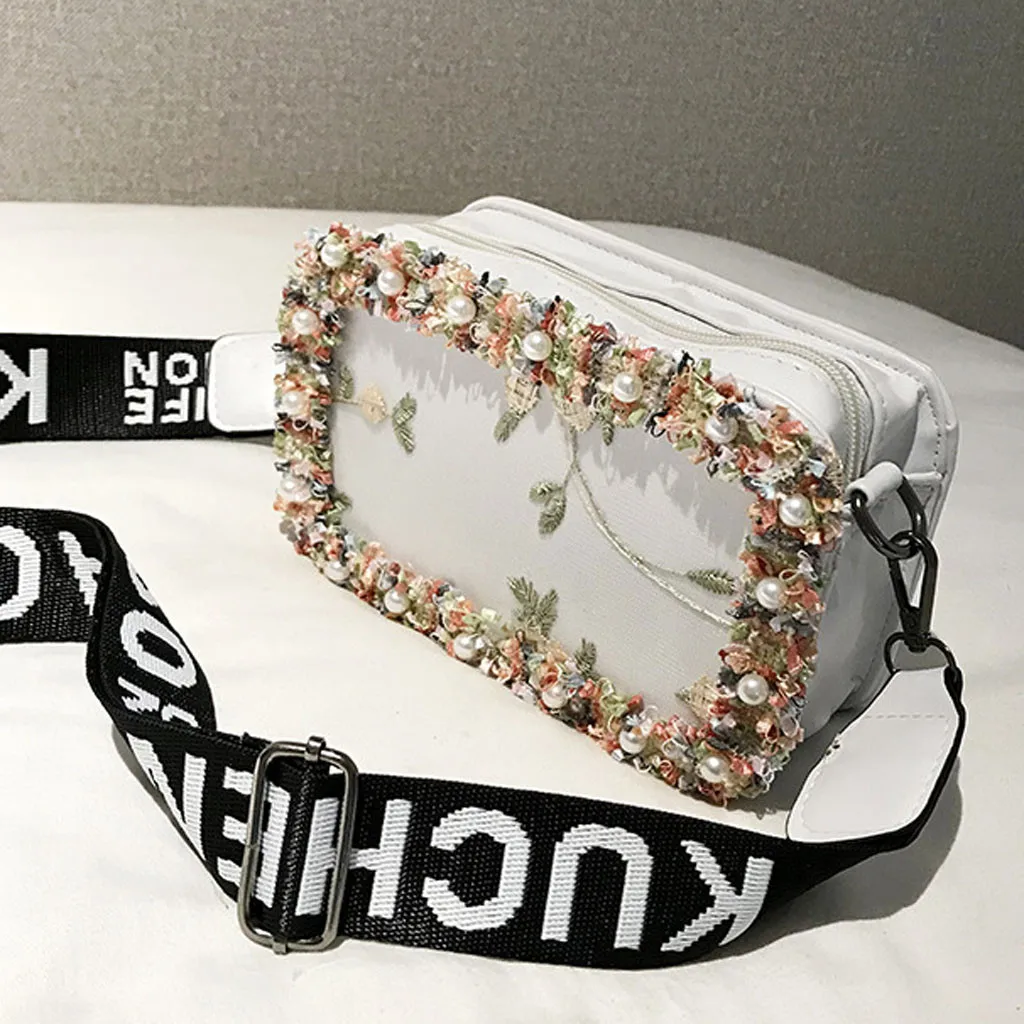 

OCARDIAN Shoulder Bag Lace Handbags Women Bags Designer Version Wild Square Zipper Messenger Bag Bolsa Feminina Dropship 95720