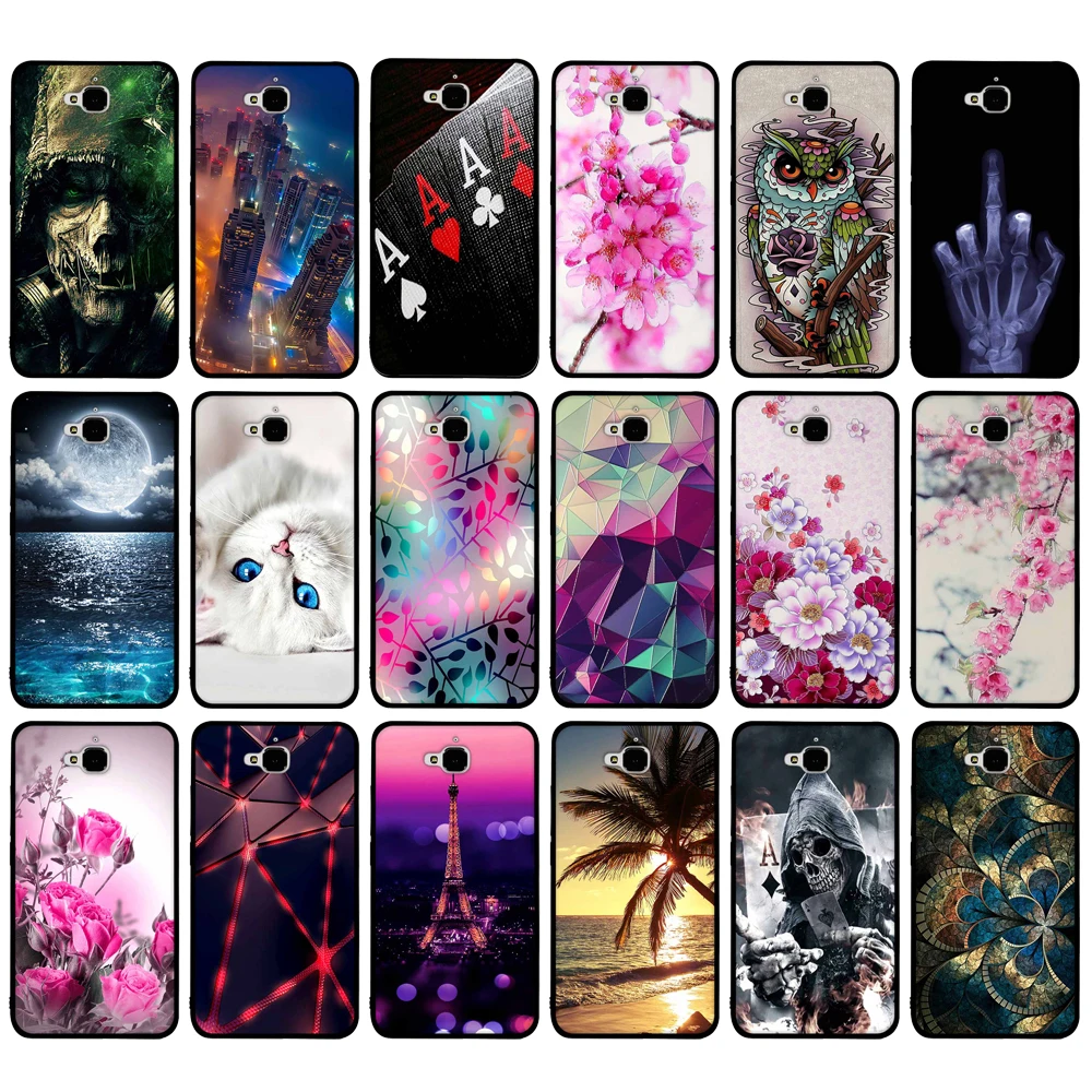 

Soft TPU Case For Huawei Honor 4C Pro TIT-AL00 Y6 Pro TIT-L01 Enjoy 5 Honor Holly 2 Plus Cover Skin For Huawei Honor Play 5X Bag