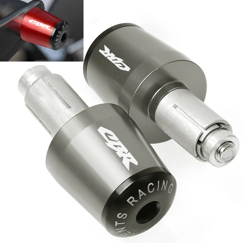 

Motorcycle 7/8" 22MM Handlebar Hand Grips Handle Bar End Cap For Honda CBR 600 RR CBR 125R 300R 500R 600RR 929RR 954RR CBR600rr