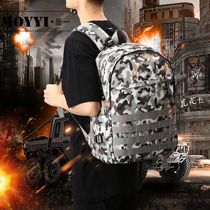 

MOYYI Camouflage Large Backpack for Hiking Backbags Super High Quality Capacity Laptop Bags with USB Charging Waterproof Mochila