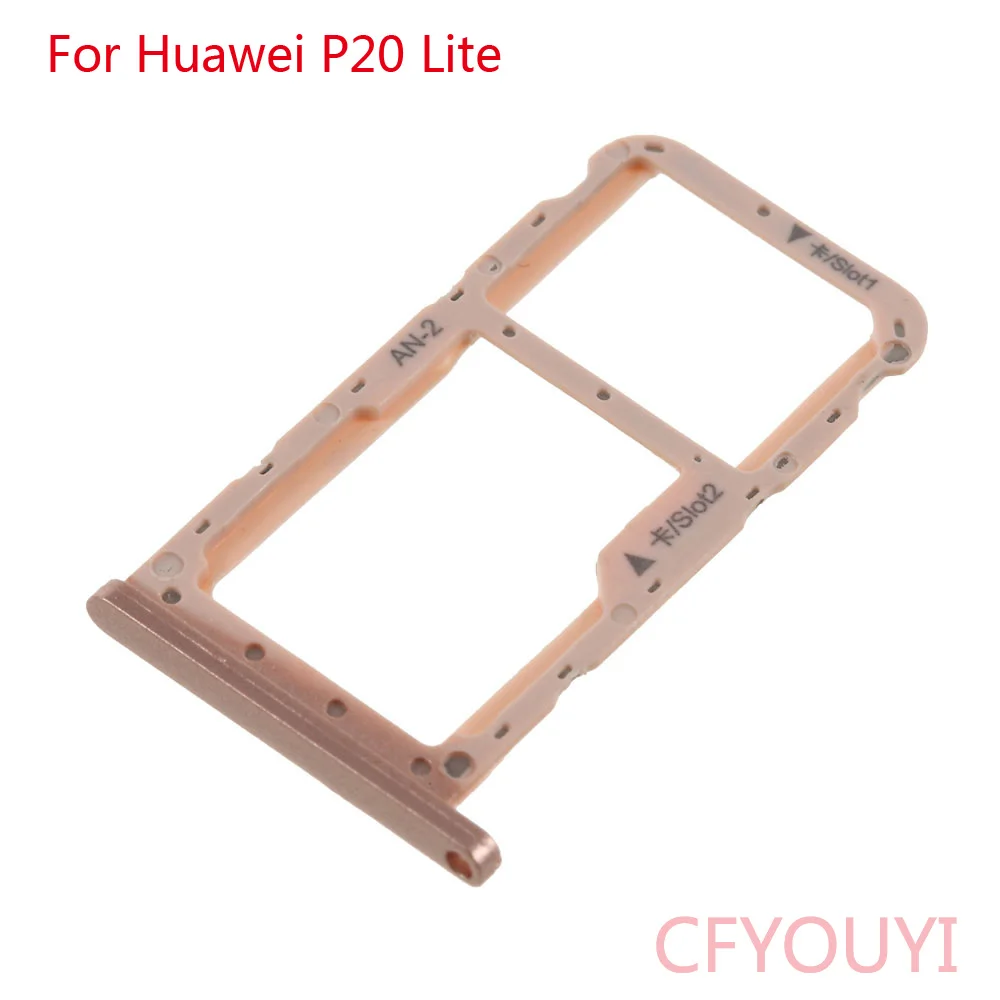 Для Huawei P20 Lite двойная sim карта лоток держатель карт Micro SD слот адаптер запасные