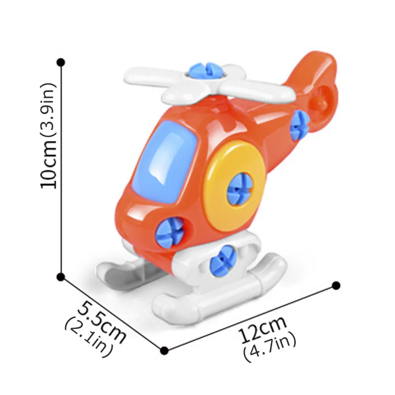 Образование Modelo игрушечные самолеты ранняя обучающая головоломка игрушки самолет разборка сборка ремесла подарок для мальчиков