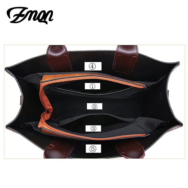 ZMQN Luxury Leather Bags Women Handbags 2019 Large Capacity Vintage Ladies Hand Bags Top-Handle Bag Solid Tote Sac Shoulder C901 ZMQN Luxury Leather Bags Women Handbags 2019 Large Capacity Vintage Ladies Hand Bags Top-Handle Bag Solid Tote Sac Shoulder C901