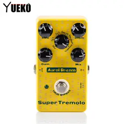 Гитарный эффект педаль Aural Dream Super Tremolo цифровая эффектная ножная гитара гитарная педаль аксессуары