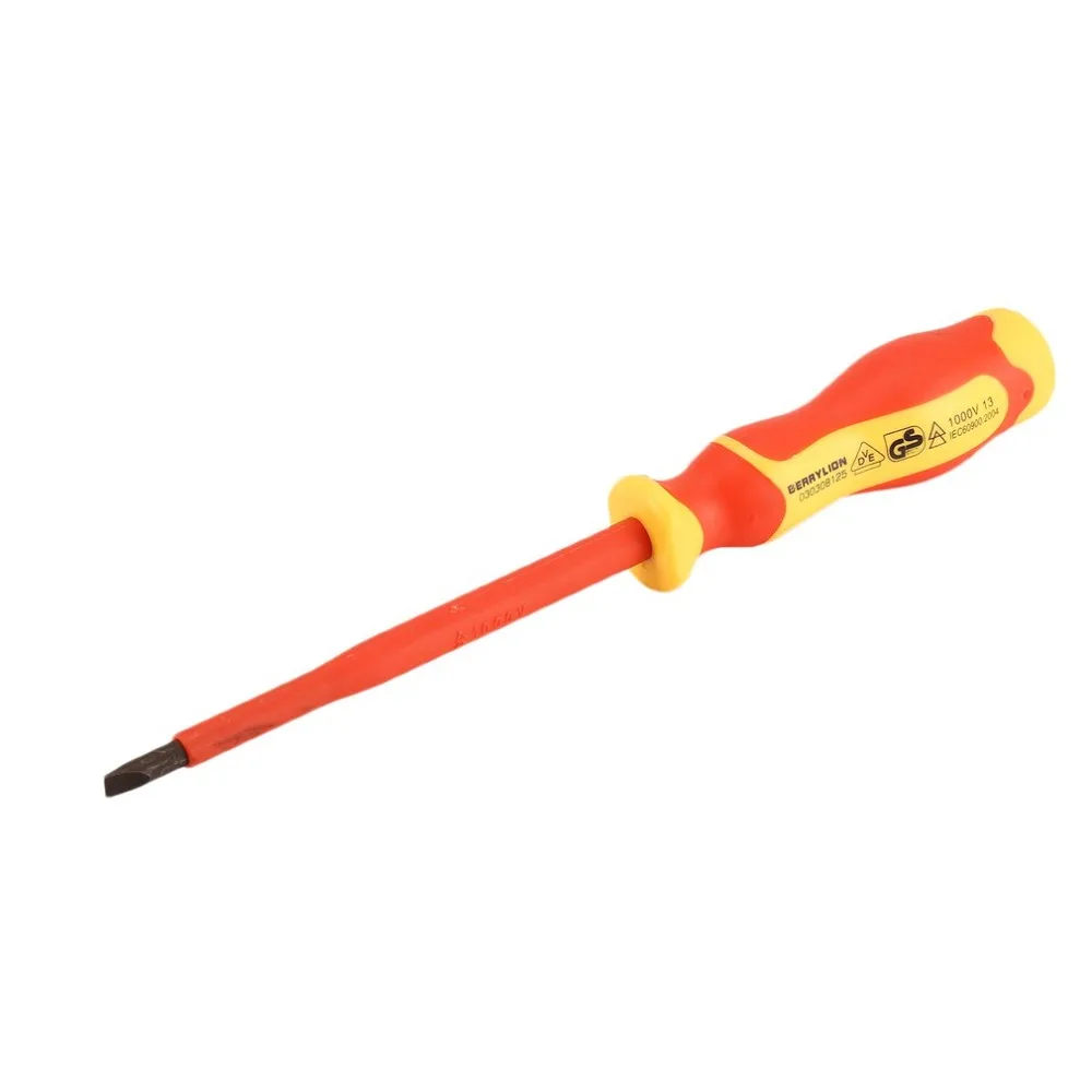 Insulated Screwdriver Withstand Voltage 1000V Precision Slotted For Repair Electrician