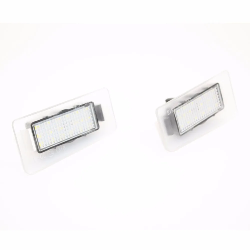 

2Pcs Error Free 18 3528 SMD Car LED Number License Plate Light Auto Bulbs Rear Lamps fit for Hyundai Elantra Coupe I30 CW Kombi