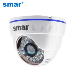 Smar H.264 купольная ip-камера Камера 1MP 1.3MP 2MP сети видео Камера 24 Инфракрасный светодио дный 10-15 м ИК расстояние охранных ONVIF POE Дополнительный