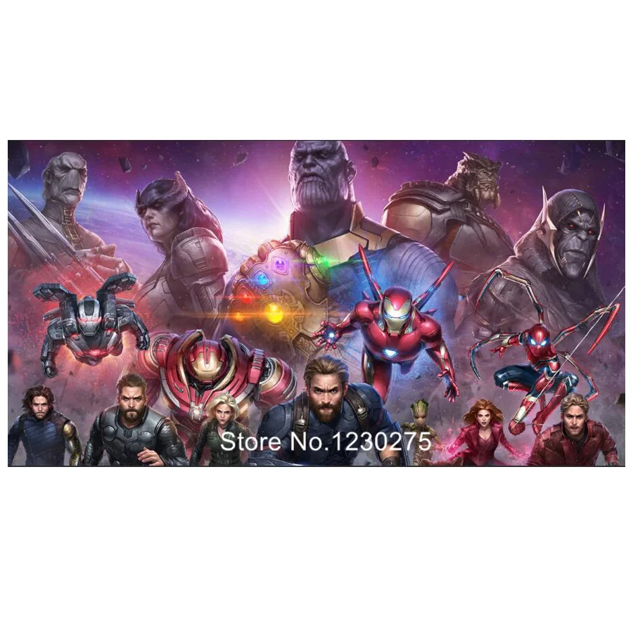 

diy diamond mosaic avengers alliance diamond painting movie character full square/round drill rhinestone embroidery sale JX278