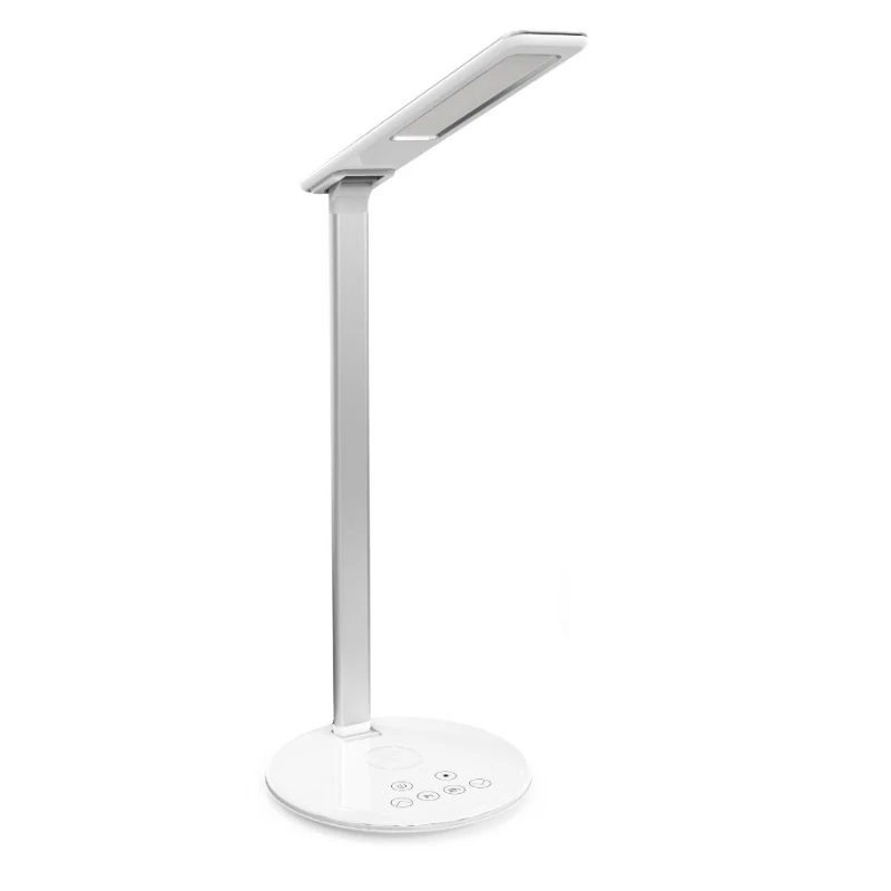 Ceny Lampa LED BONOLA bezprzewodowa ładowarka do iPhone Xr 8 plus XsMax przełącznik dotykowy lampa biurkowa Qi bezprzewodowe ładowanie do Samsung S10 S9 S8
