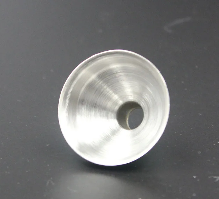 6pcslot Stainless Steel Funnel Filler For Most Hip Flasks Wine Whisky Pot Wide Mouth (2)