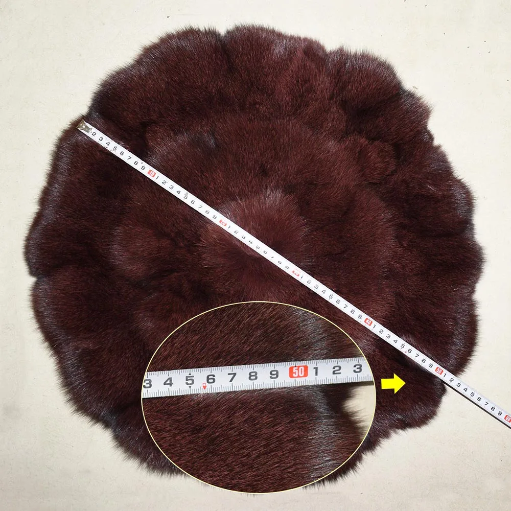 fox fur cushion details 2 