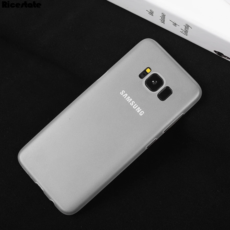 Ricestate чехол для Samsung Galaxy S8 Plus s7 Edge S9 Ультратонкий матовый полипропиленовый
