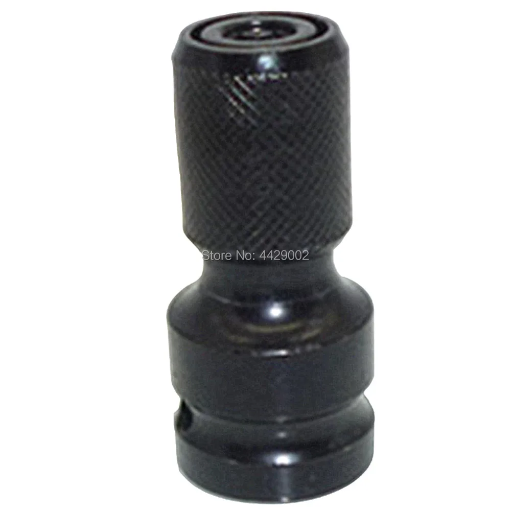

1/2" Dr to 1/4" Hex Quick Release Impact Hex Adaptor Adapter for Hex Shank Screwdriver Bit Socket Adapter Step Drill Chamfer