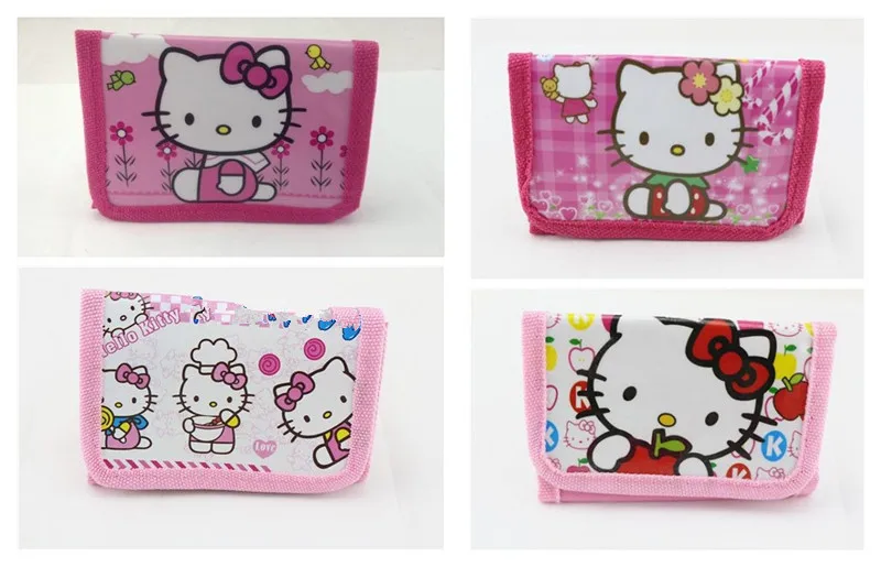 12 шт. рисунок Hello Kitty кошка конфеты мини кошелек для монет мешок денег День