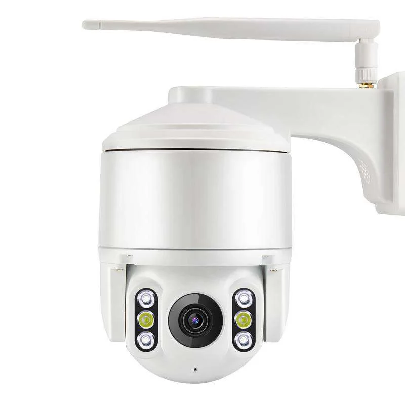 

Outdoor Waterproof 1080P CCTV IP Camera WIFI Surveillance Mini PTZ Camera Color Night Vision Face Detection Auto Tracking Onvif