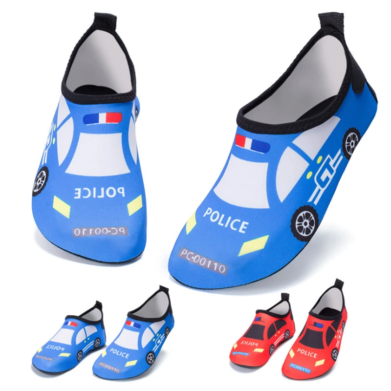 

1 Pair Kids Cartoon Swim Shoes Boy Girl Beach Pool Surfing Yoga Non Absorbing Water Lightweight Swimming Anti Slip Socks