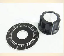 Rotary Potenciômetro mostrador digital + MFA03 botão Interruptor para WTH118 WX110 WX112 RV24YN 10 PCS