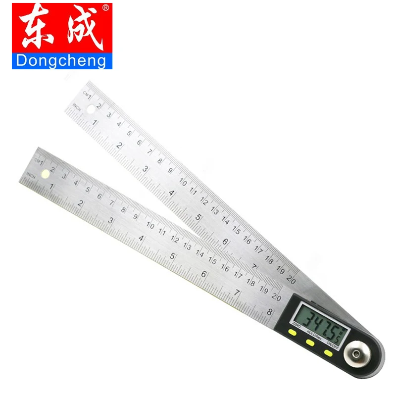 

200mm Digital Protractor Inclinometer Goniometer Level Measuring Tool Electronic Angle Gauge Stainless Steel Angle Ruler