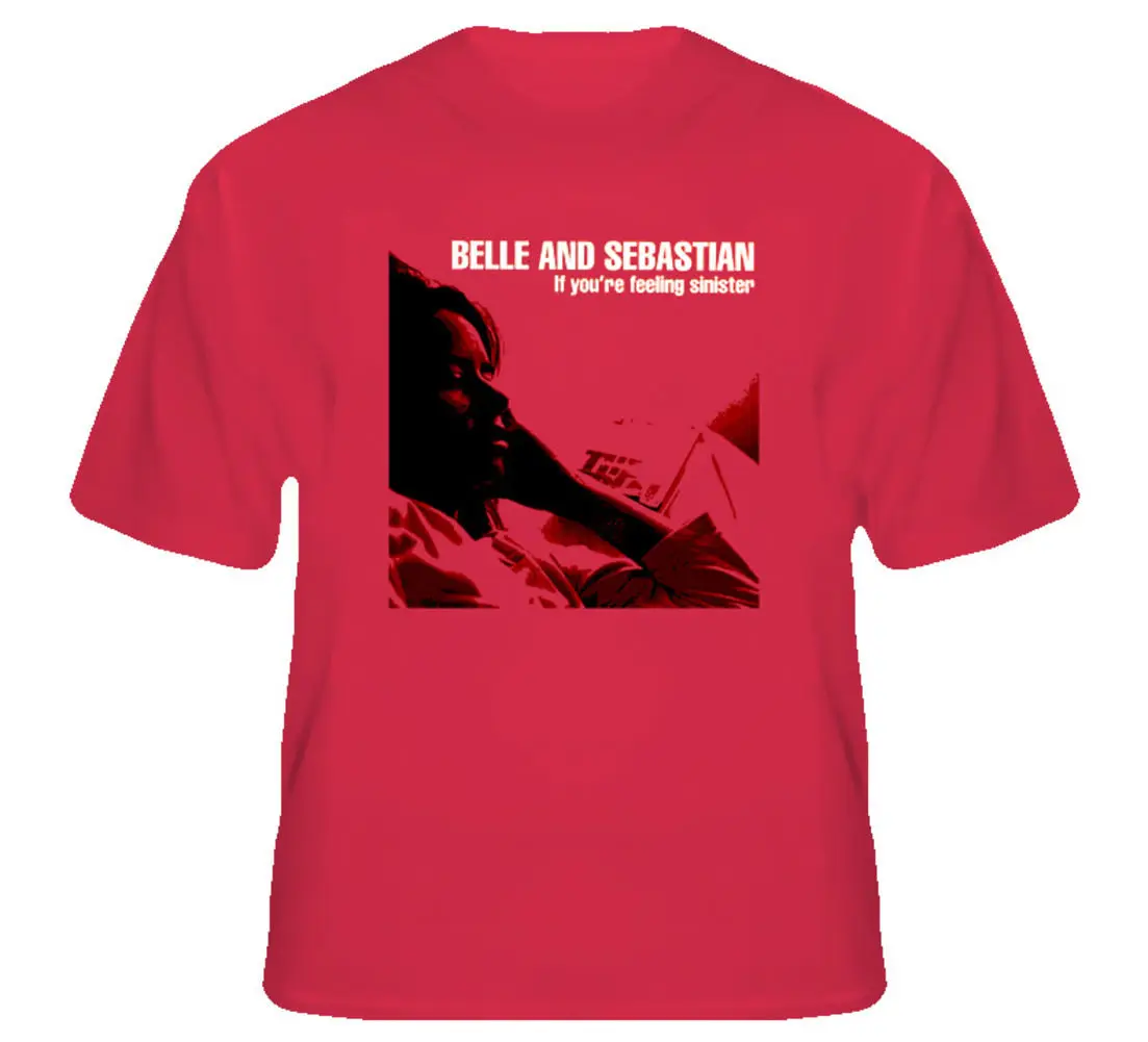 Belle And Sebastian If Youre Feeling Sinister Футболка с принтом окружающей среды на заказ Забавные