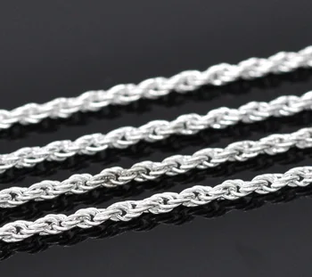 

DoreenBeads Alloy Silver Plated 2mm x 0.45mm, 1 M new