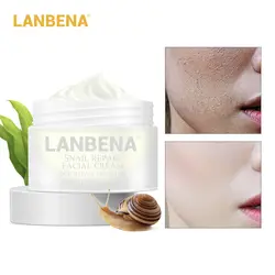 LANBENA Snail Repair отбеливающий крем для лица дневной крем против морщин и старения лечение акне, увлажнение подтяжка кожи уход за кожей 30g