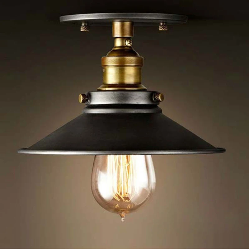 Vintage Metal Ceiling Lamps Iron Light Fixtures Country Classic Living Bedroom Retro Decorative Dining Ceiling Light Sconces Vintage Metal Ceiling Lamps Iron Light Fixtures Country Classic Living Bedroom Retro Decorative Dining Ceiling Light Sconces