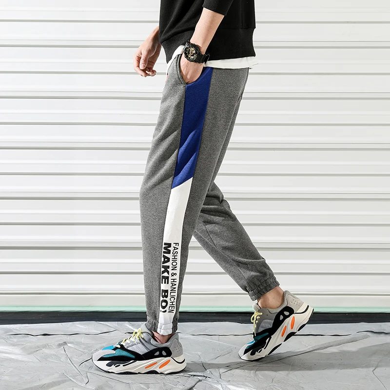 Sweatpants men 2019 Fashion New Sportswear Pants summer cool Trendy Men's Hip Hop pencil Printed letters Trousers