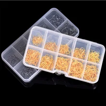 Bait hook 600pcs/set mixed size #3~12 high carbon steel carp fishing hooks pack with hole with Retail Original box