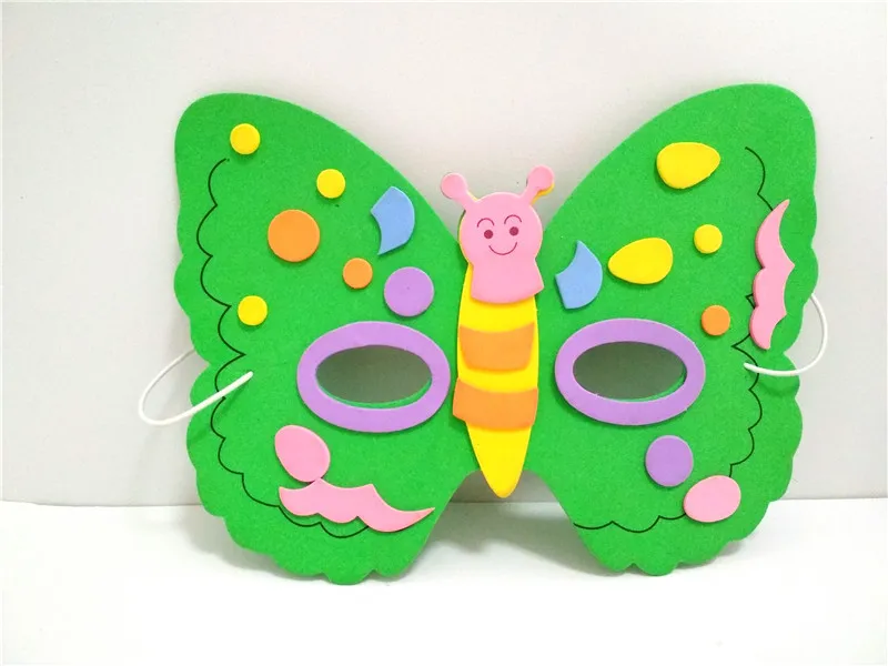 Jardim de Infância Happyxuan Projetos Lote Crianças Faça Você Mesmo Art Craft Kits Grupo Brinquedo Educativo Espuma Eva Adesivos Artesanal Criativa Meninas Presente 8 - 16 Brinquedo artesanal