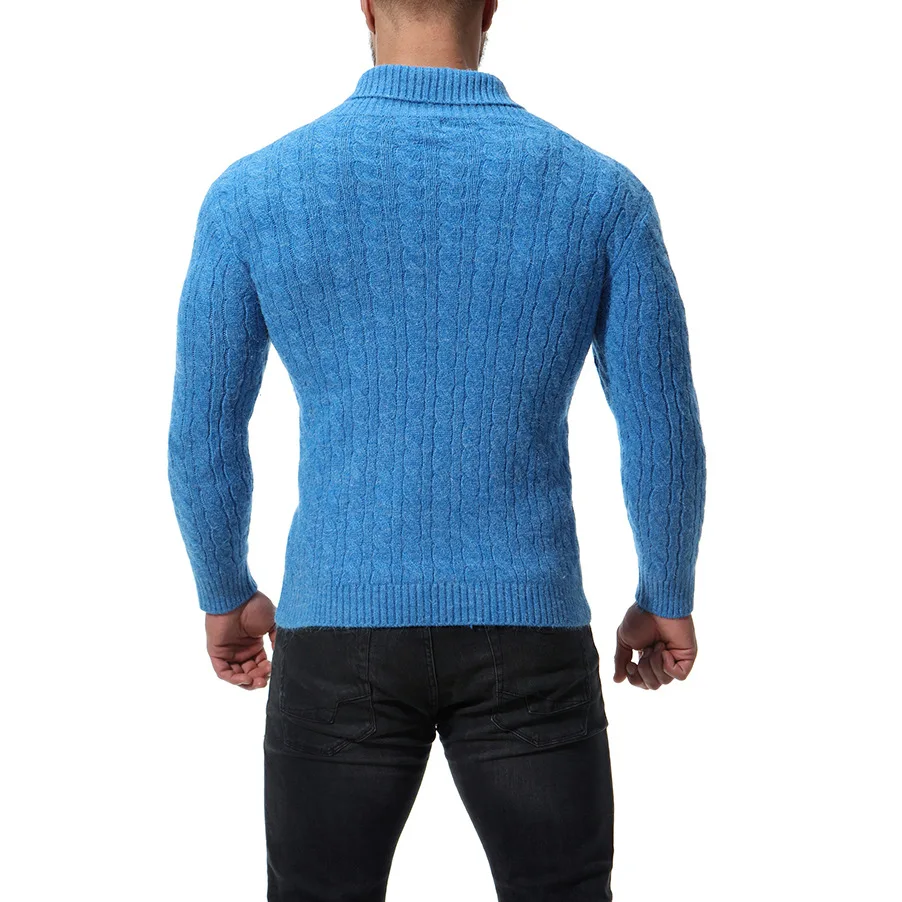 Молодежный однотонный мужской вязаный кардиган свитер v-образный вырез двубортный мужской с длинным рукавом Кардиган Тонкий мужской s дизайнерский свитер