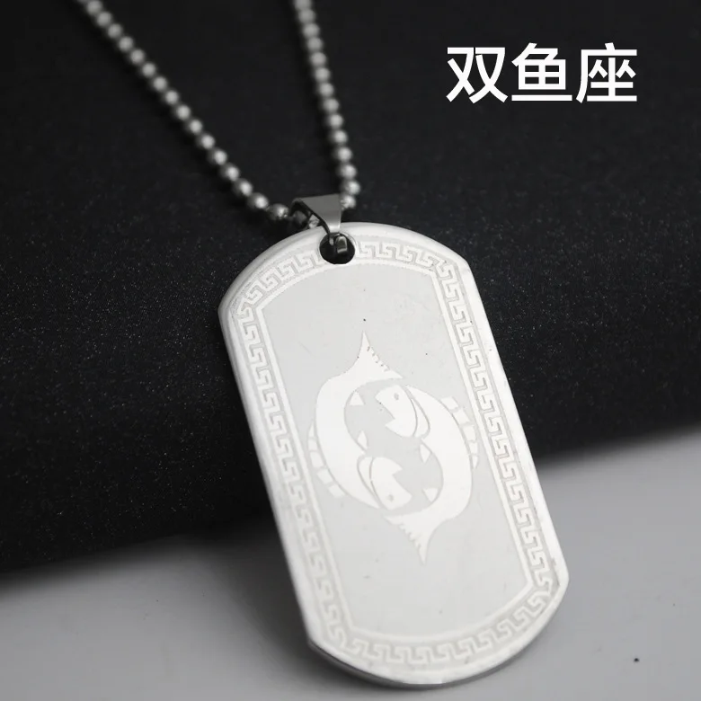 12pcs Lot Stainless Steel Libra Scorpius Pisces Aries Taurus