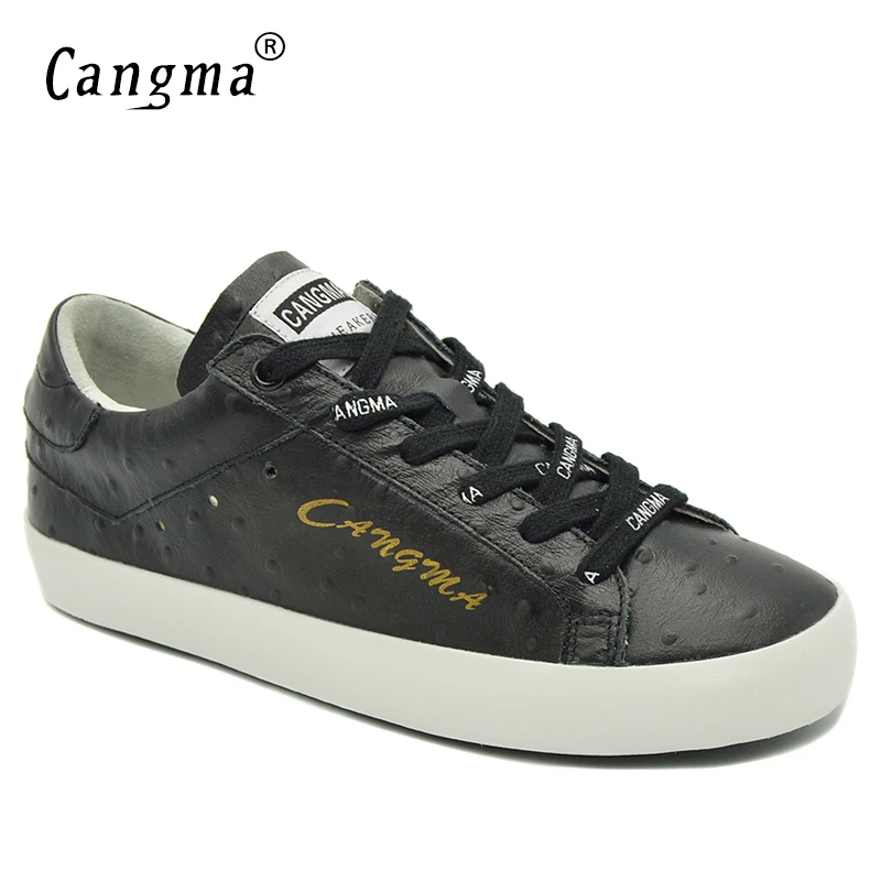 CANGMA Italian Designer Women Sneakers Casual Shoes Hot Sale Womans Breathable Flats Female ...