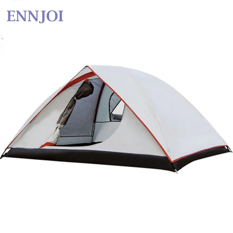 2Person Wasserdicht Winddicht 190T PU Camping Zelt Doppel Schicht Outdoor Wandern Rucksack Ultraleicht Familie Camping Zelt 2Person Wasserdicht Winddicht 190T PU Camping Zelt Doppel Schicht Outdoor Wandern Rucksack Ultraleicht Familie Camping Zelt