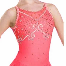 Платье для фигурного катания на заказ для девочек; новое Брендовое платье Vogue для соревнования в фигурном катании; детское платье; DR3261