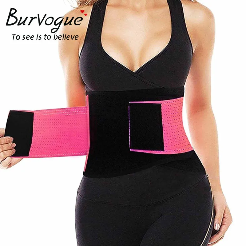 

Burvogue Women Waist Trainer Belt Corset for Weight Loss Slimming Belt Body Shaper Electric Modeling Strap Slim Shapewear