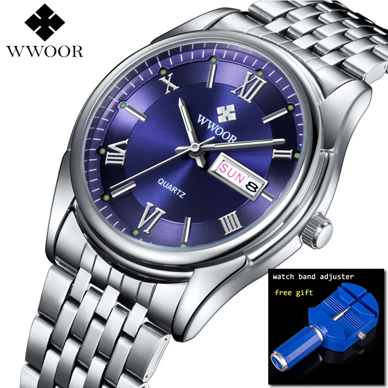 

Reloj Hombre 2019 Stainless Steel Business Quartz Wristwatches Men Watch Luxury Brand luminous date Male Watch Relogio Masculino