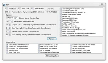 

Detroit Diesel Diagnostic Link 8.07 DDDL - Engineering Level 3 keygen UNLOCK+additional features and GRAYED parameters support