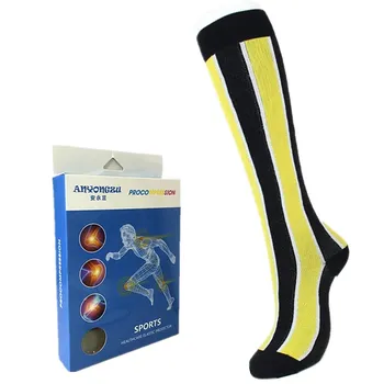 

2019 Burst Sells Nylon Professional Pressure Long Legs Compression Socks Sport Leg Protector Leisure Shaping SockS Gift Box