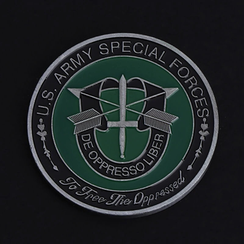 Памятная монета нам американской армии спецназ коллекция искусства подарок сувенир
