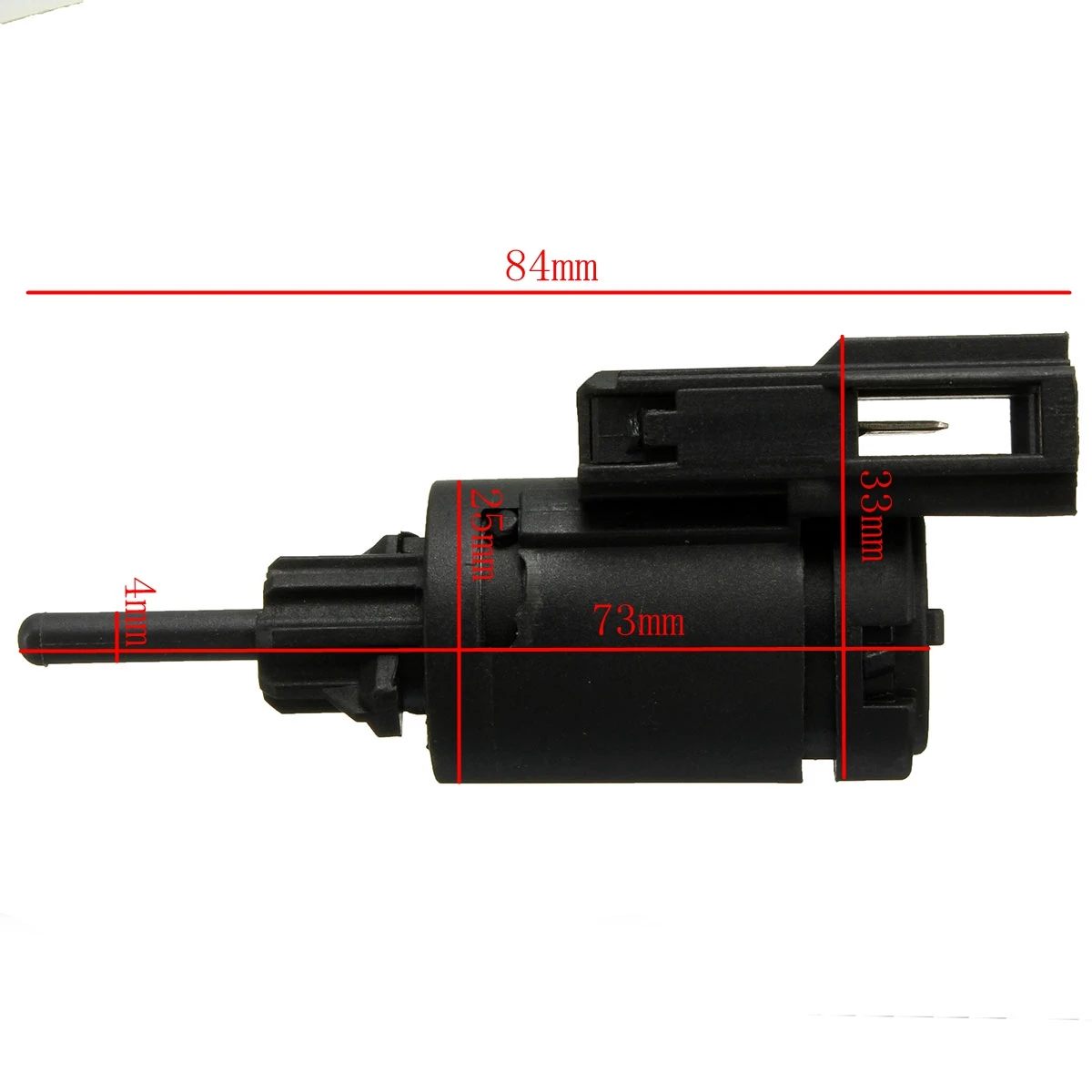 Audew 4 Pin стоп-светильник обратный переключатель освещения 1J0945511D для Vw/Golf, Lupo POLO Black